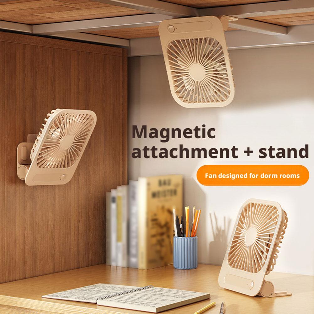 Desk Setup At Home - Ultra-cienki Magnetyczny Wentylator Chłodzący Wentylator Stołowy
