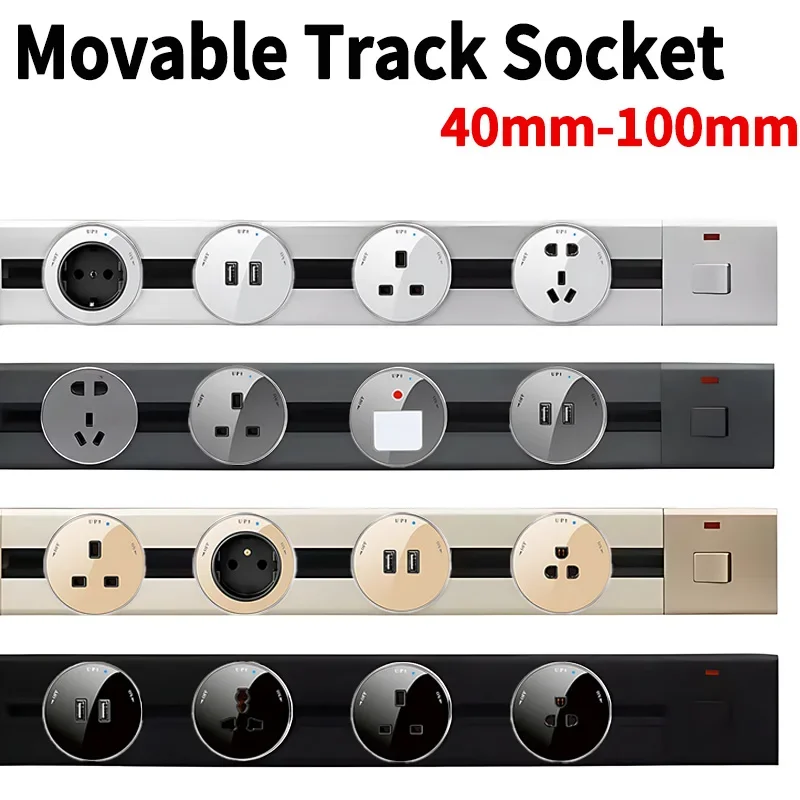 Power Strip Flat - Elektrotor urządzenia domowe uniwersalne gniazdo Adapter