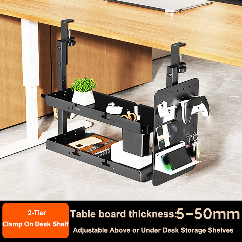 Desk Setup Study - Półka na biurko z mocowaniem na