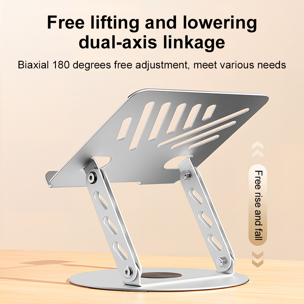 Desk Setup Home Office - 360 ° Obrotowy stojak na laptopa,