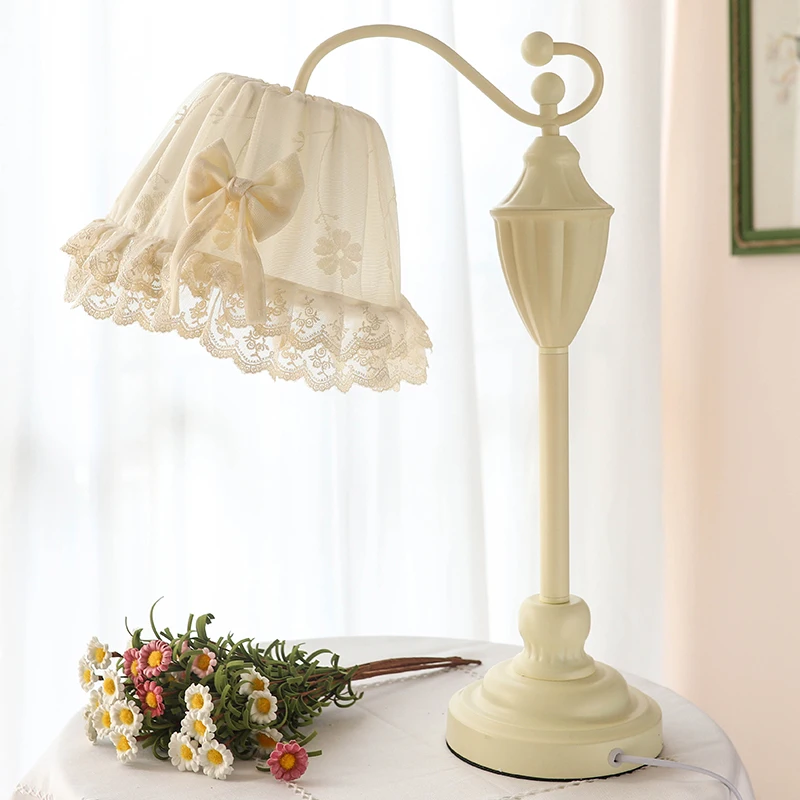 Desk Setup Wallpaper - Księżniczka tkaniny lampy stołowe do salonu