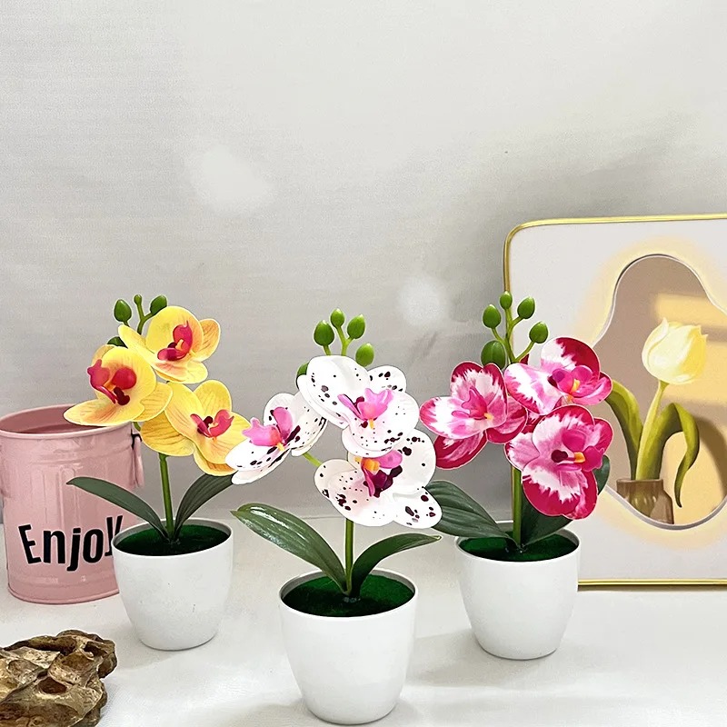 Desk Setup Plants - 1 szt. 20CM Sztuczne rośliny w