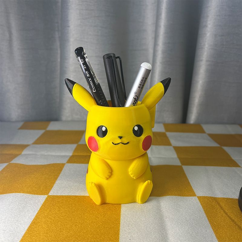 Desk Setup Organization - Pojemnik na długopisy w kształcie Pokémona,