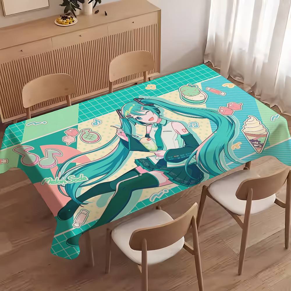 Desk Setup Wallpaper - Obrus na stół Cartoon H-Hatsunees Cute