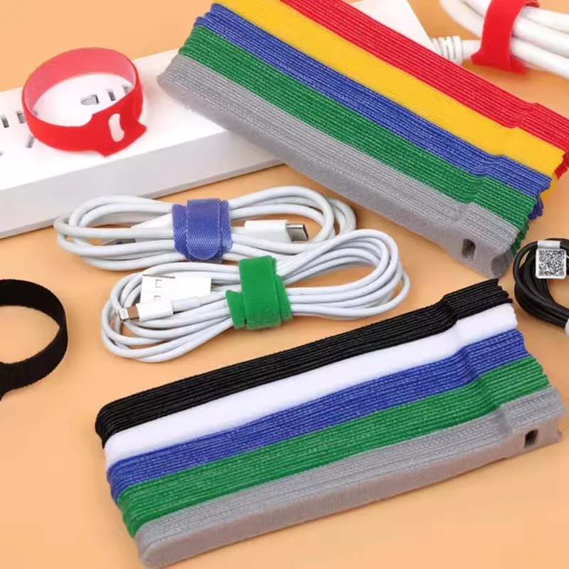 Cable Box Organizer - 10/30/50 szt. Organizer kabli USB, zwijacz,