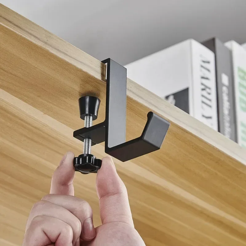1/2 szt. Regulowany haczyk na  – Desk Setup Organization recenzja i cena