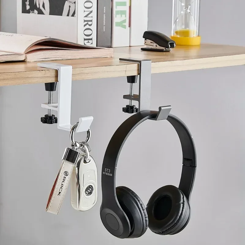 1/2 szt. Regulowany haczyk na  – Desk Setup Organization recenzja i cena