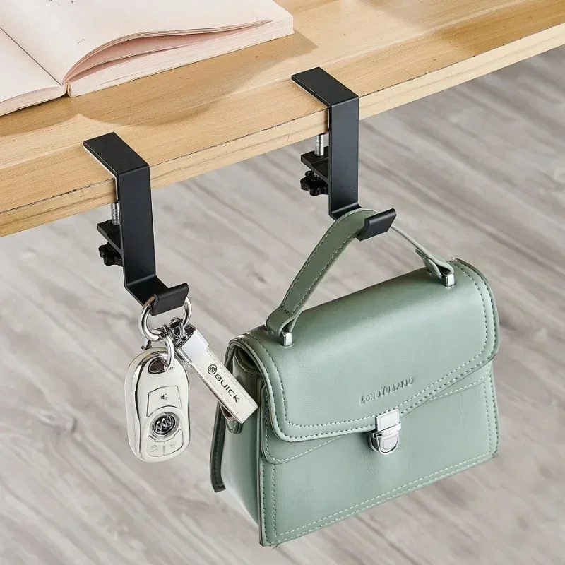 1/2 szt. Regulowany haczyk na  – Desk Setup Organization recenzja i cena