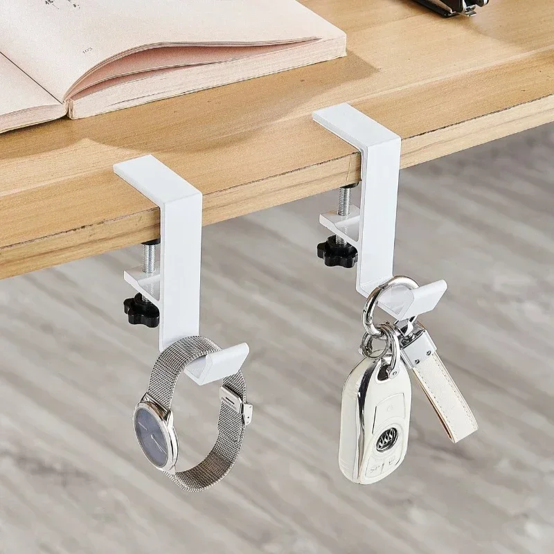 1/2 szt. Regulowany haczyk na  – Desk Setup Organization recenzja i cena
