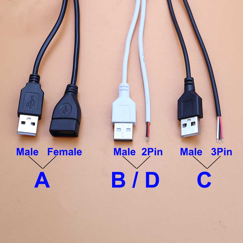 Przewód zasilający 5V USB męsk – Desk Setup Led Strip recenzja i cena