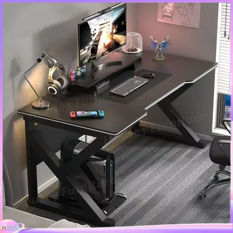 Biurko gamingowe Cafe Metal, c – Desk Setup Black recenzja i cena
