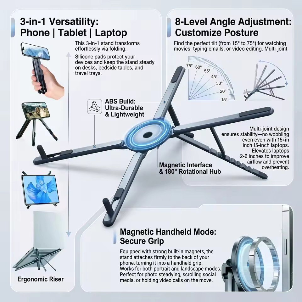 Przenośny magnetyczny uchwyt n – Desk Setup At Home recenzja i cena