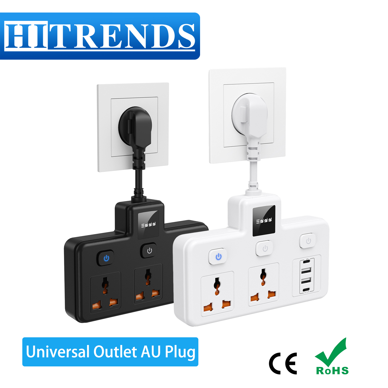 Wtyczka AU Uniwersalna listwa  – Power Strip Flat recenzja i cena