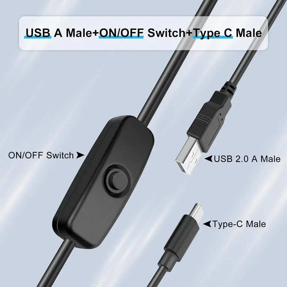 Kabel USB typu C z przełącznik – Desk Setup Led Strip recenzja i cena
