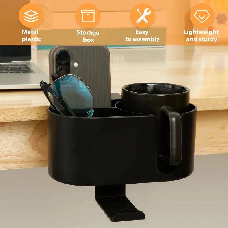 Uniwersalny, regulowany uchwyt – Desk Setup Organization recenzja i cena