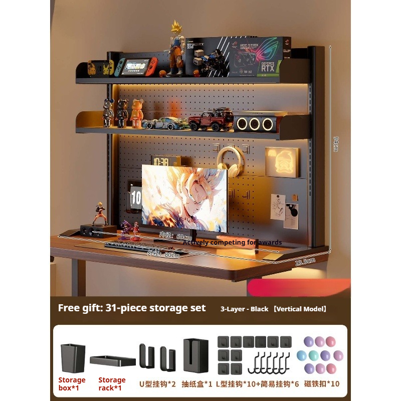 Półka na biurko z tablicą perf – Desk Setup Study recenzja i cena