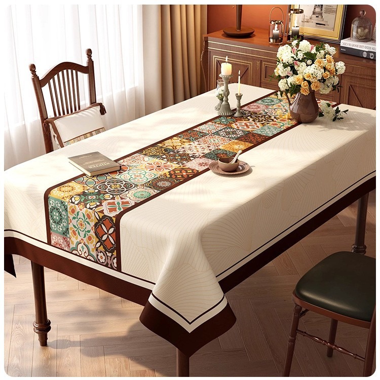 Obrus z motywem mandali w styl – Desk Setup Wallpaper recenzja i cena