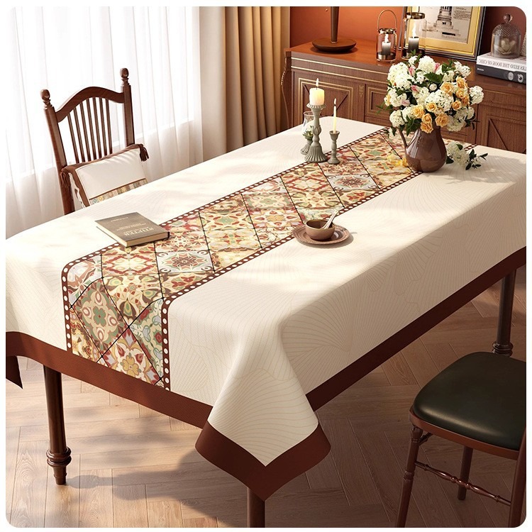 Obrus z motywem mandali w styl – Desk Setup Wallpaper recenzja i cena