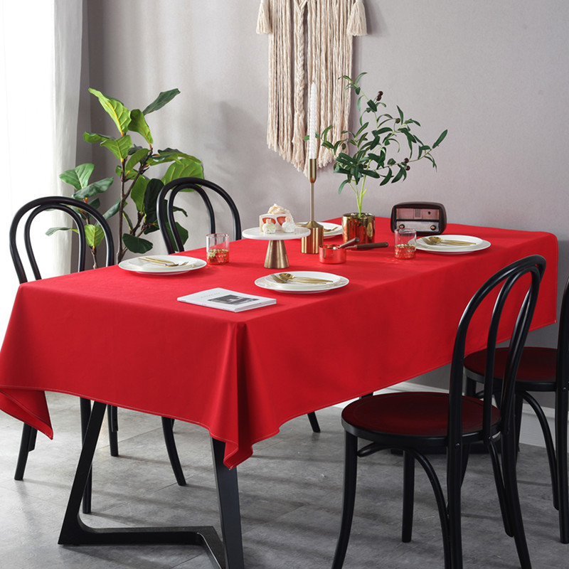 Duży Czerwony Obrus na Stół We – Desk Setup Wallpaper recenzja i cena