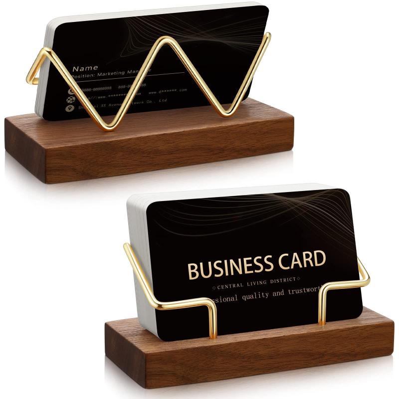 【A8】Drewniany organizer na wiz – Desk Setup Home Office recenzja i cena