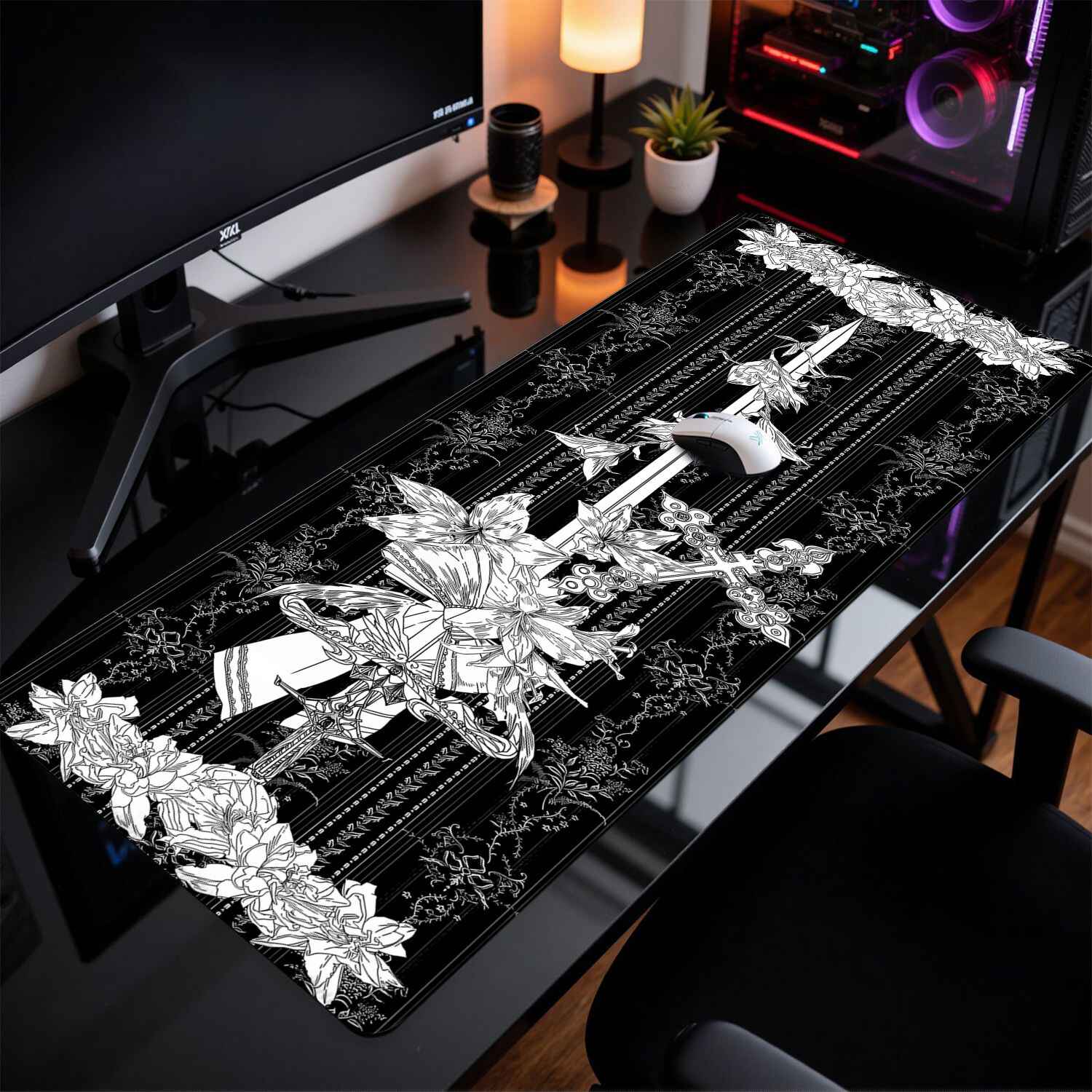 Podkładka pod mysz Divine Real – Desk Setup Black recenzja i cena
