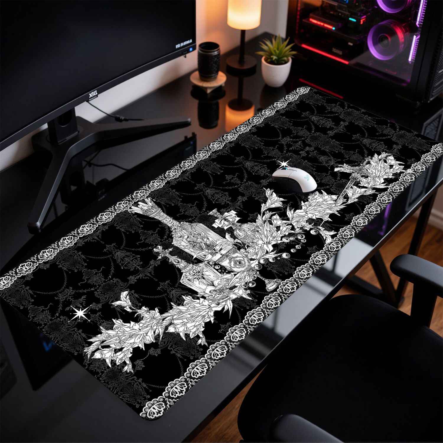 Podkładka pod mysz Divine Real – Desk Setup Black recenzja i cena