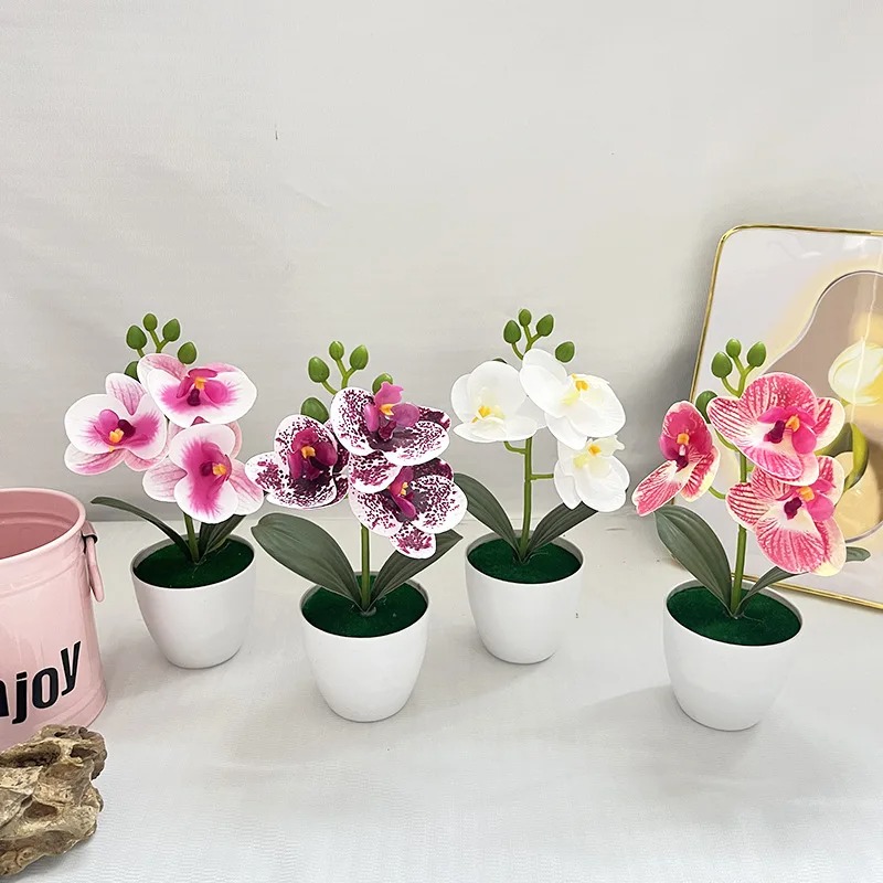 1 szt. 20CM Sztuczne rośliny w – Desk Setup Plants recenzja i cena