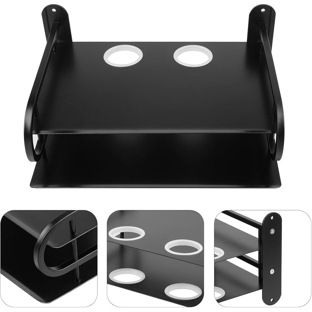 Czarna metalowa skrzynka do pr – Cable Box Organizer recenzja i cena