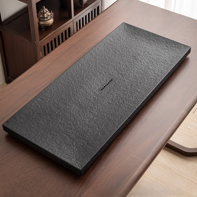 Naturalna czarna kamienna taca – Desk Setup Black recenzja i cena