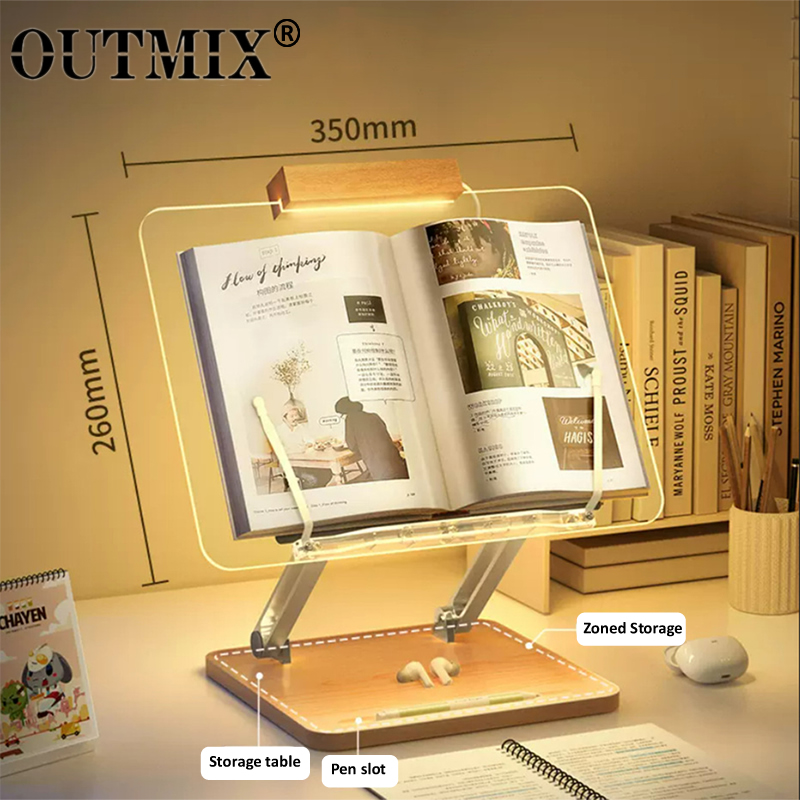 Drewniany stojak do czytania z – Desk Setup Pink recenzja i cena
