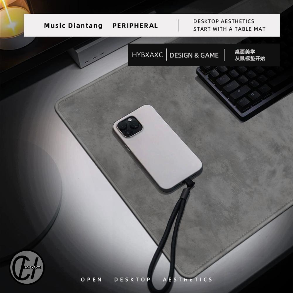 Szara podkładka pod mysz z ser – Desk Setup Black recenzja i cena