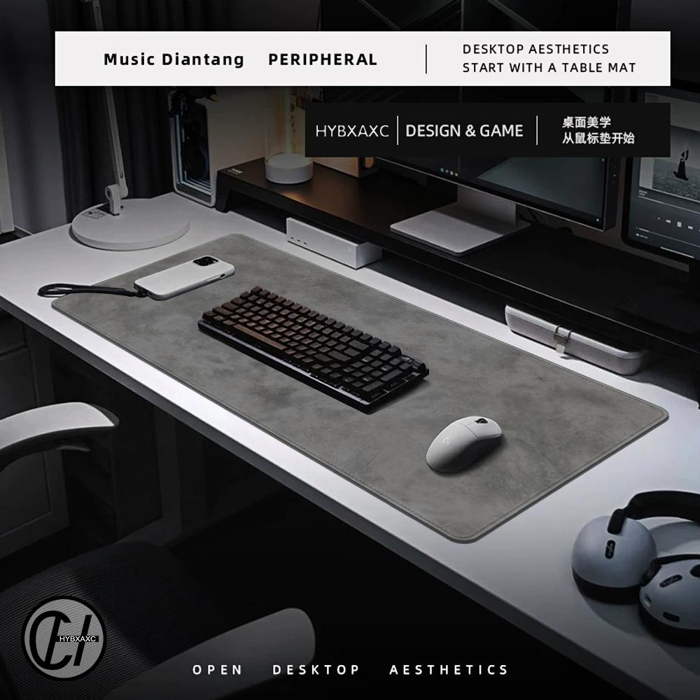 Szara podkładka pod mysz z ser – Desk Setup Black recenzja i cena