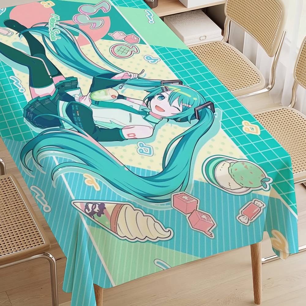 Obrus na stół Cartoon H-Hatsun – Desk Setup Wallpaper recenzja i cena