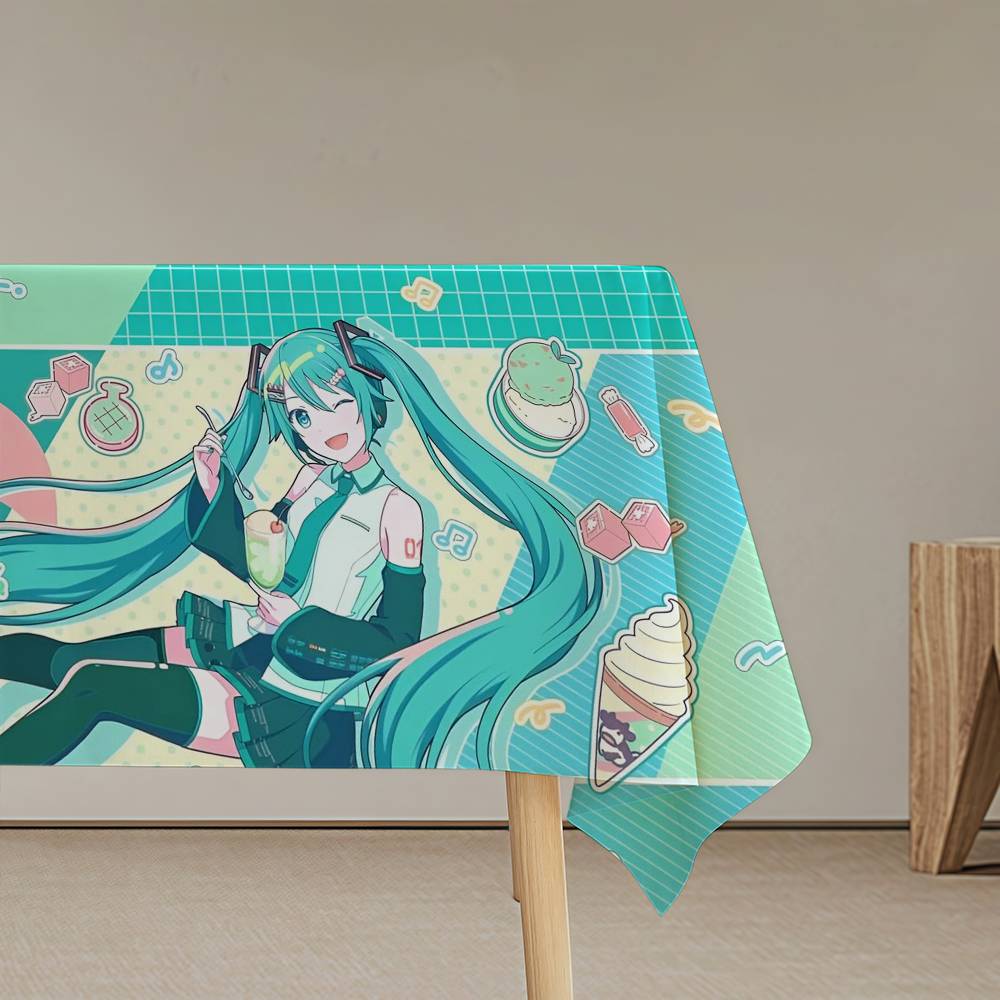 Obrus na stół Cartoon H-Hatsun – Desk Setup Wallpaper recenzja i cena