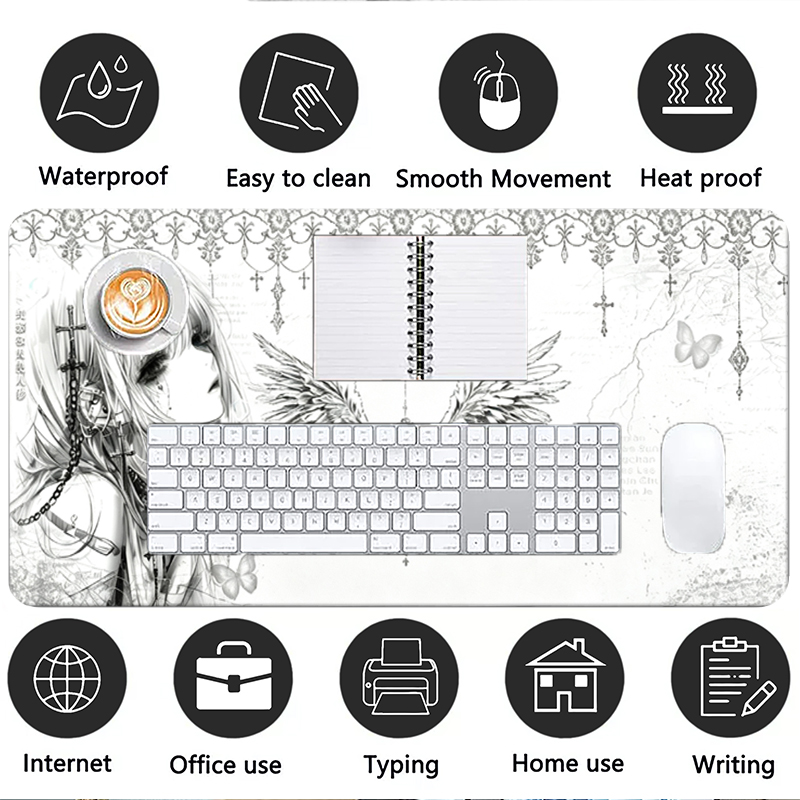 Skórzana podkładka pod mysz cz – Desk Setup Black recenzja i cena