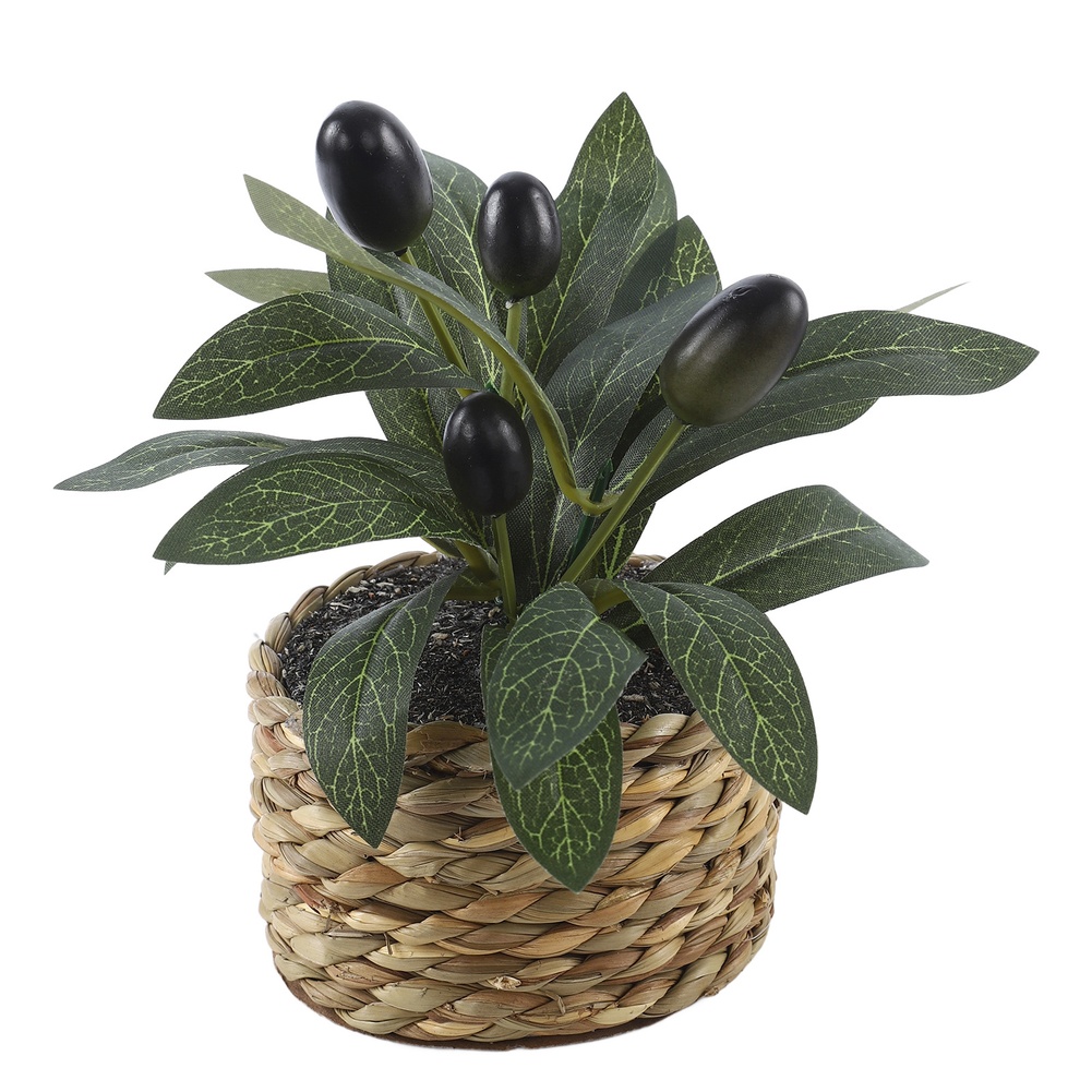 Sztuczne rośliny, oliwka kiesz – Desk Setup Plants recenzja i cena