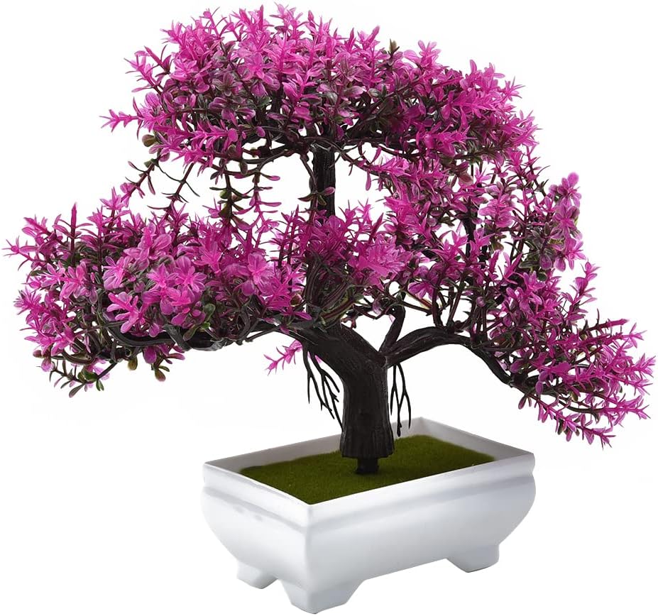 Sztuczne rośliny Bonsai Fałszy – Desk Setup Plants recenzja i cena