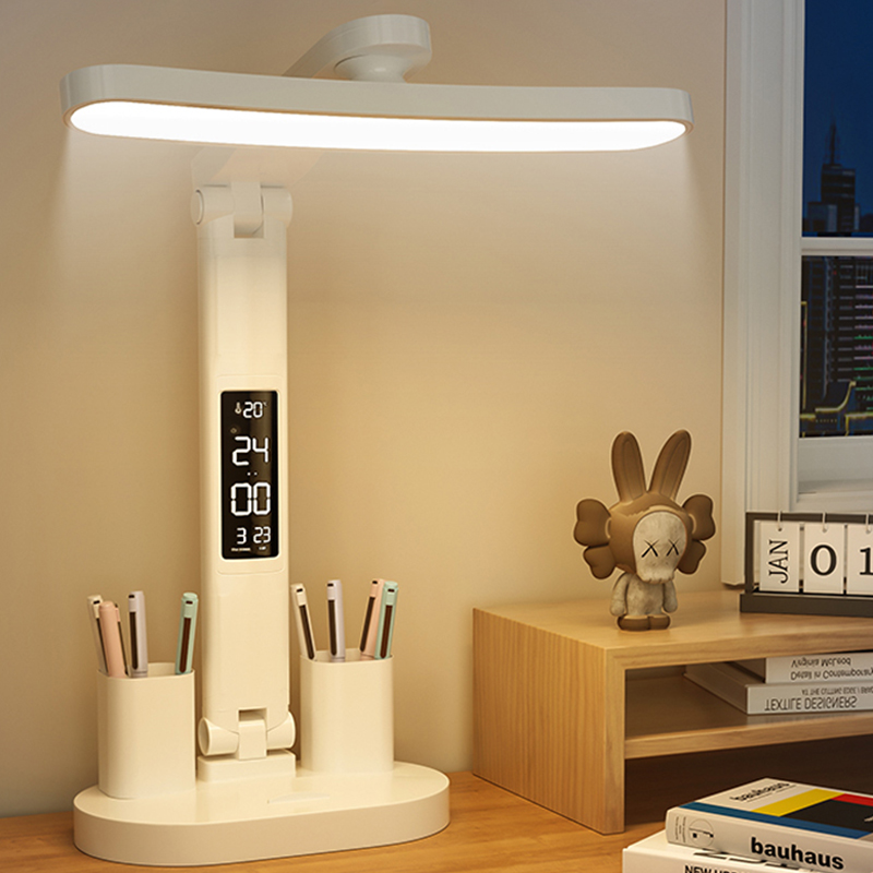 Zegar LED lampa stołowa USB z  – Desk Setup Study recenzja i cena