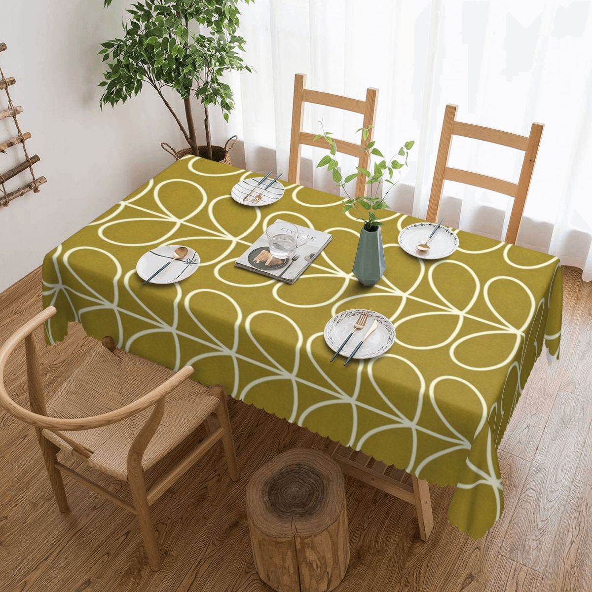 Orla Kiely Multistem prostokąt – Desk Setup Wallpaper recenzja i cena