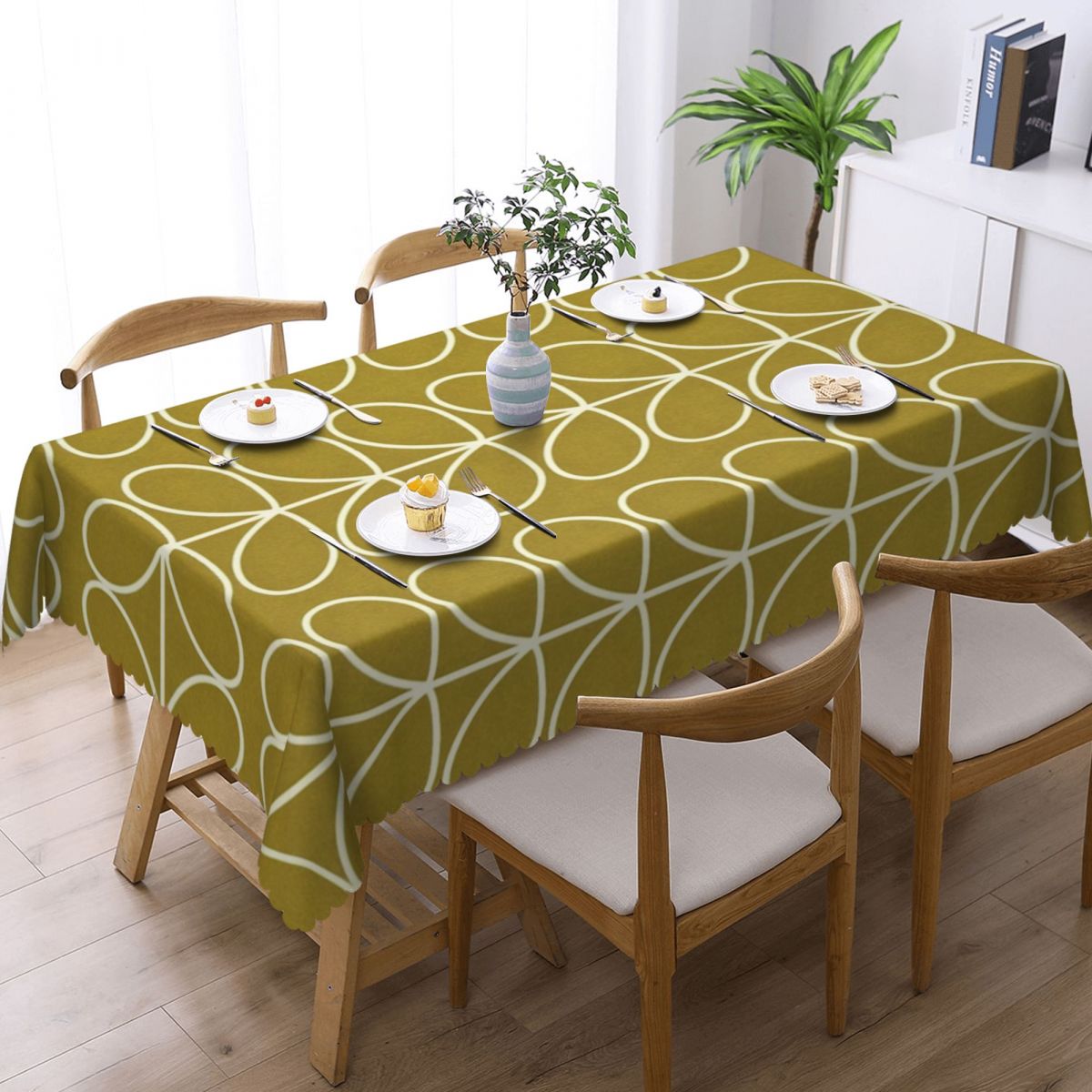 Orla Kiely Multistem prostokąt – Desk Setup Wallpaper recenzja i cena