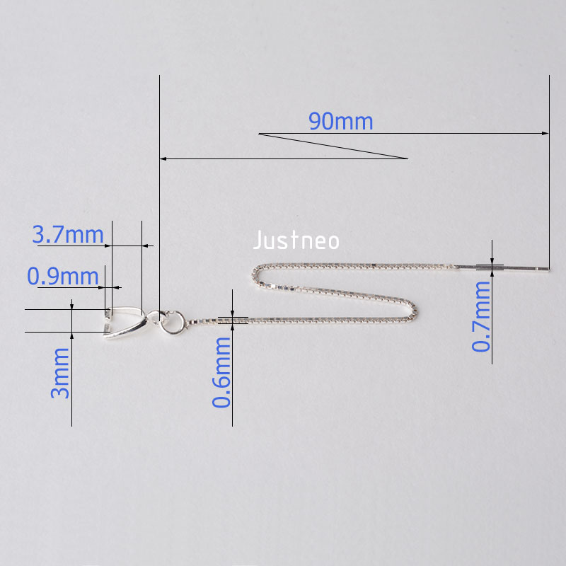 Earwire, stałe 925 sterling si – Cable Box Organizer recenzja i cena