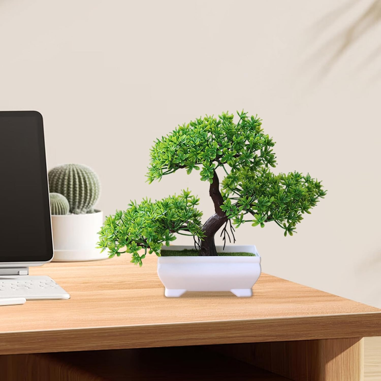 1/2 szt. Sztuczne drzewko bons – Desk Setup Plants recenzja i cena